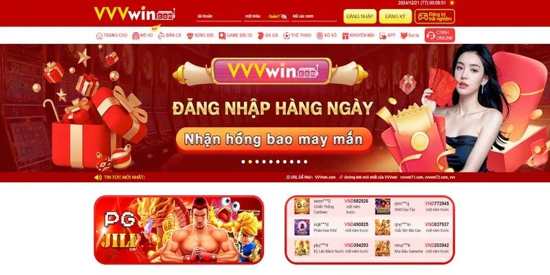 VVVWIN không quên giữ lại những tựa game truyền thống